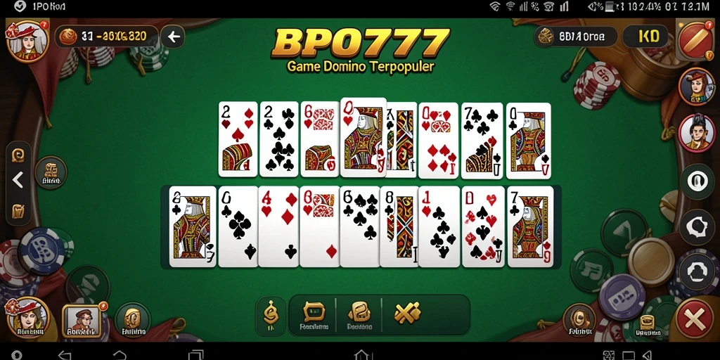 Tampilan gameplay seru di BPO777 dengan fitur menarik.