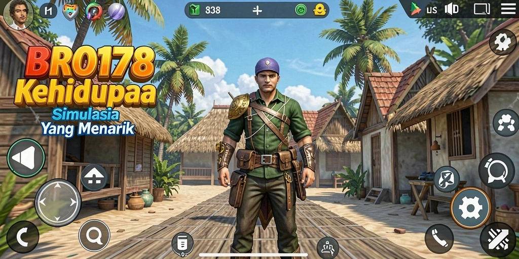 Gameplay BRO178 yang menakjubkan dan interaktif dalam simulasi kehidupan.