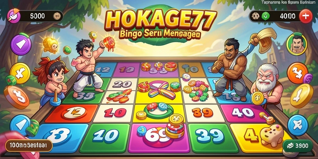 Tampilan gameplay HOKAGE77 yang seru dan interaktif.