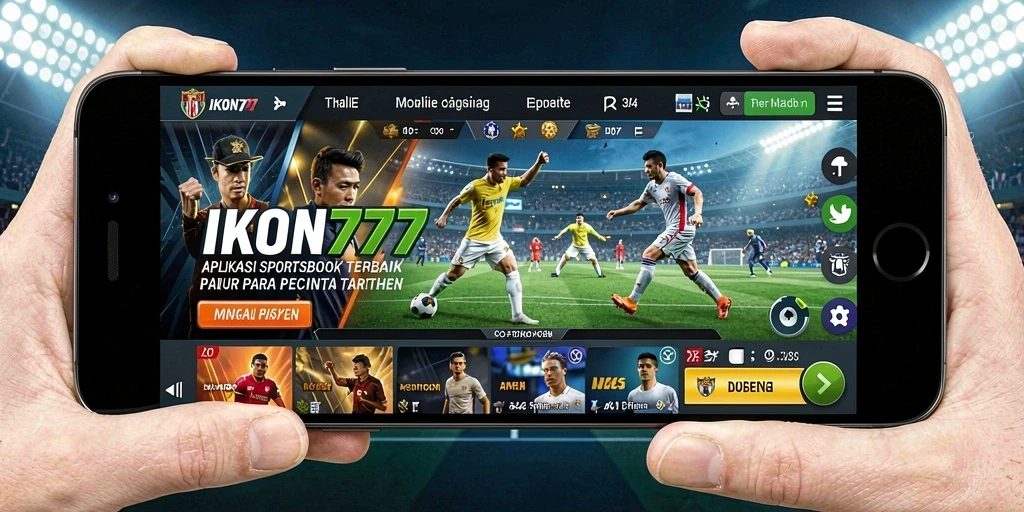 Tampilan gameplay menarik dari aplikasi Sportsbook IKON777.