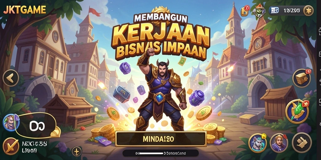 Gameplay JKTGAME yang menarik dengan grafis yang memukau.