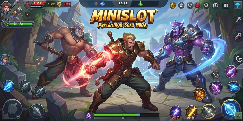 Tampilan gameplay seru dan menarik dalam <strong>MINISLOT</strong>.