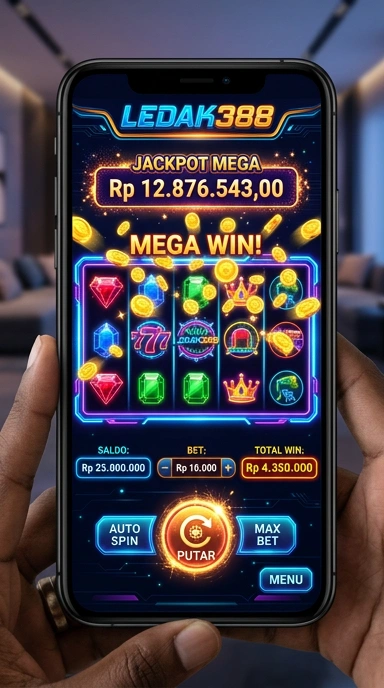 Tampilan antarmuka ledak388 yang modern dan intuitif.